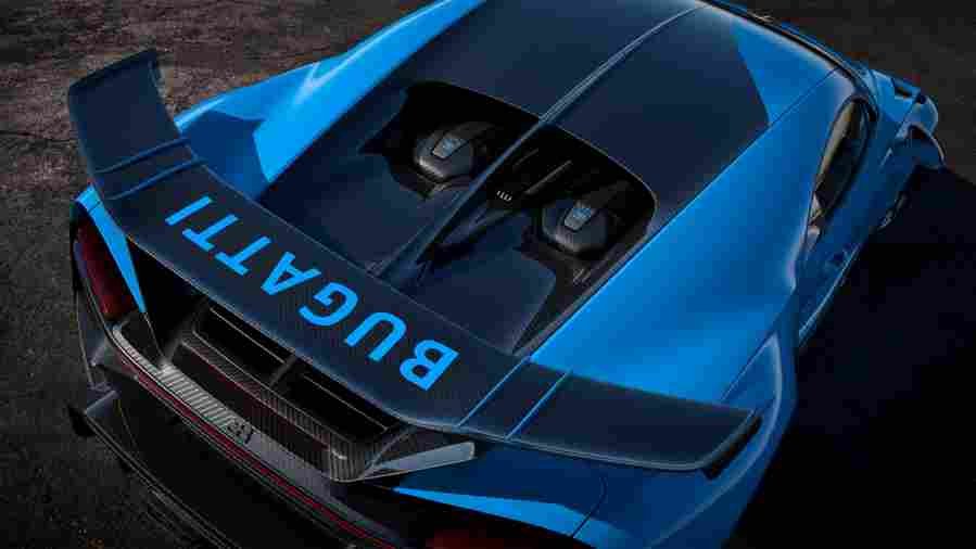 BUGATTI Chiron Pur Sport 6771 15 Car A4 Photo Print