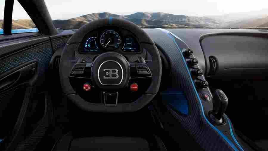 BUGATTI Chiron Pur Sport 6771 2 Car A4 Photo Print