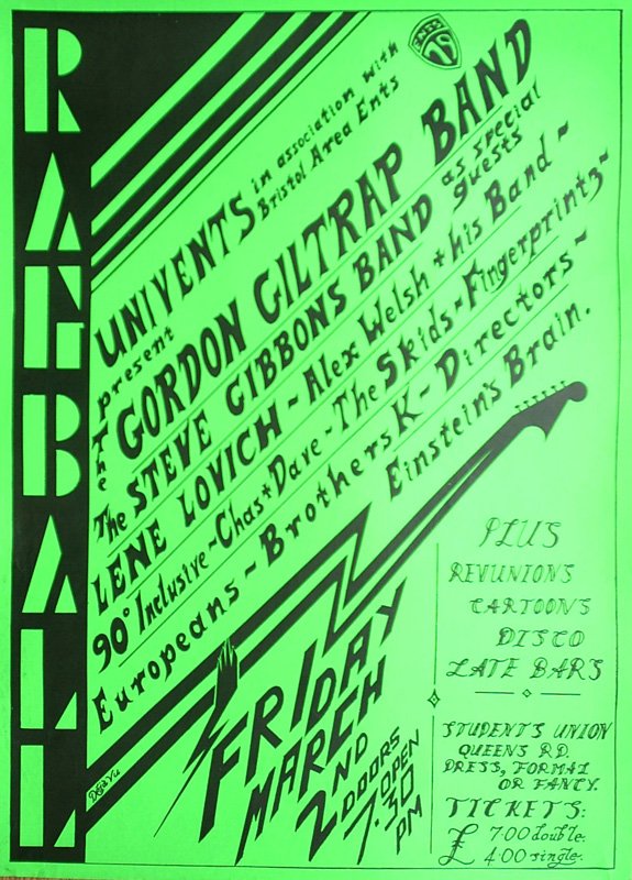 BUU 11 Punk Flyer A4 Photo Print