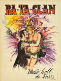 Ba Ta Clan Vintage Retro Advert Poster A4 Photo Print