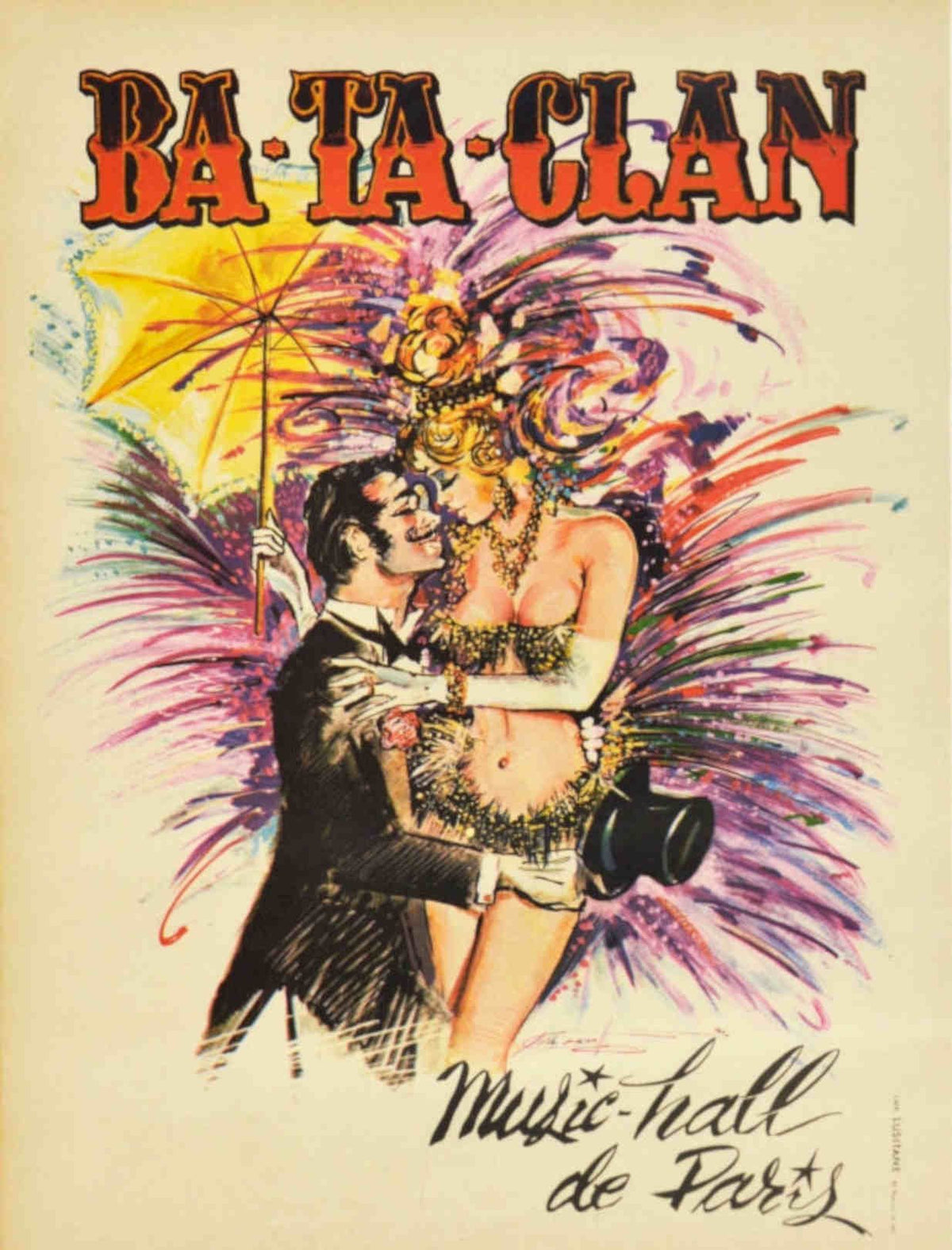 Ba Ta Clan Vintage Retro Advert Poster A4 Photo Print