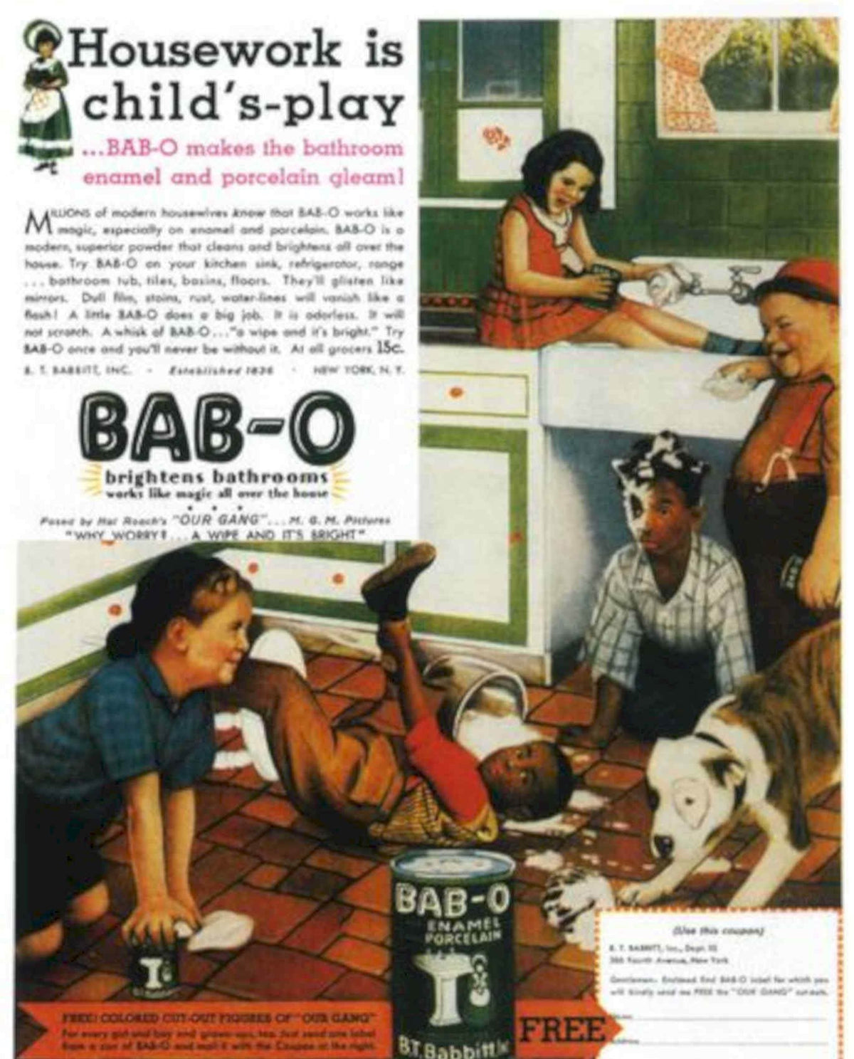 Bab O Family Vintage Retro Advert Poster A4 Photo Print
