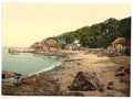 Babbacombe Beach II Torquay Vintage A4 Photo Print