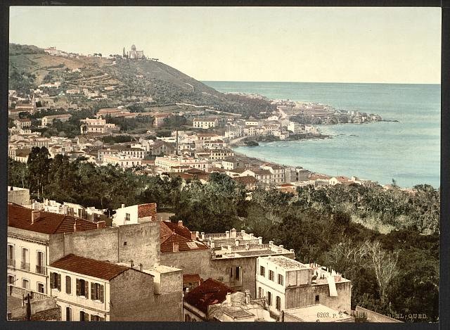 Babel Oued from Casbah Algiers Vintage A4 Photo Print