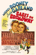 Babes on Broadway 01 film star poster A4 Photo Print