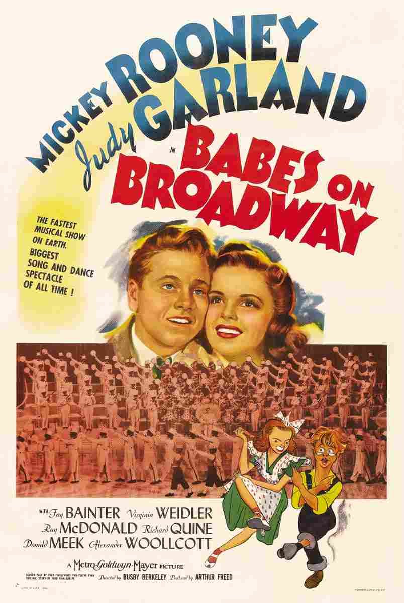 Babes on Broadway 01 film star poster A4 Photo Print