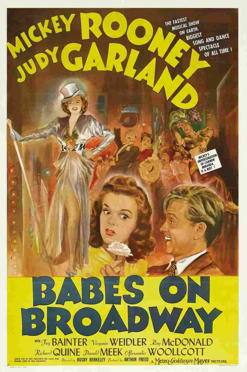 Babes on Broadway 03 film star poster A4 Photo Print
