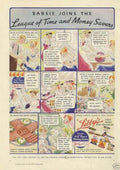 Babsie League Libby Vintage Retro Advert Ads A4 Photo Print