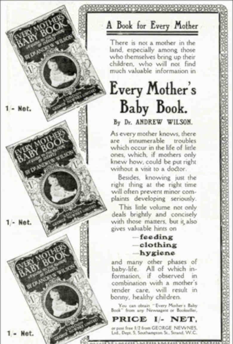 Baby Book Everymother Vintage Retro Advert Poster A4 Photo Print