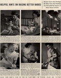 Baby Crib Hints Vintage Retro Advert Ads A4 Photo Print