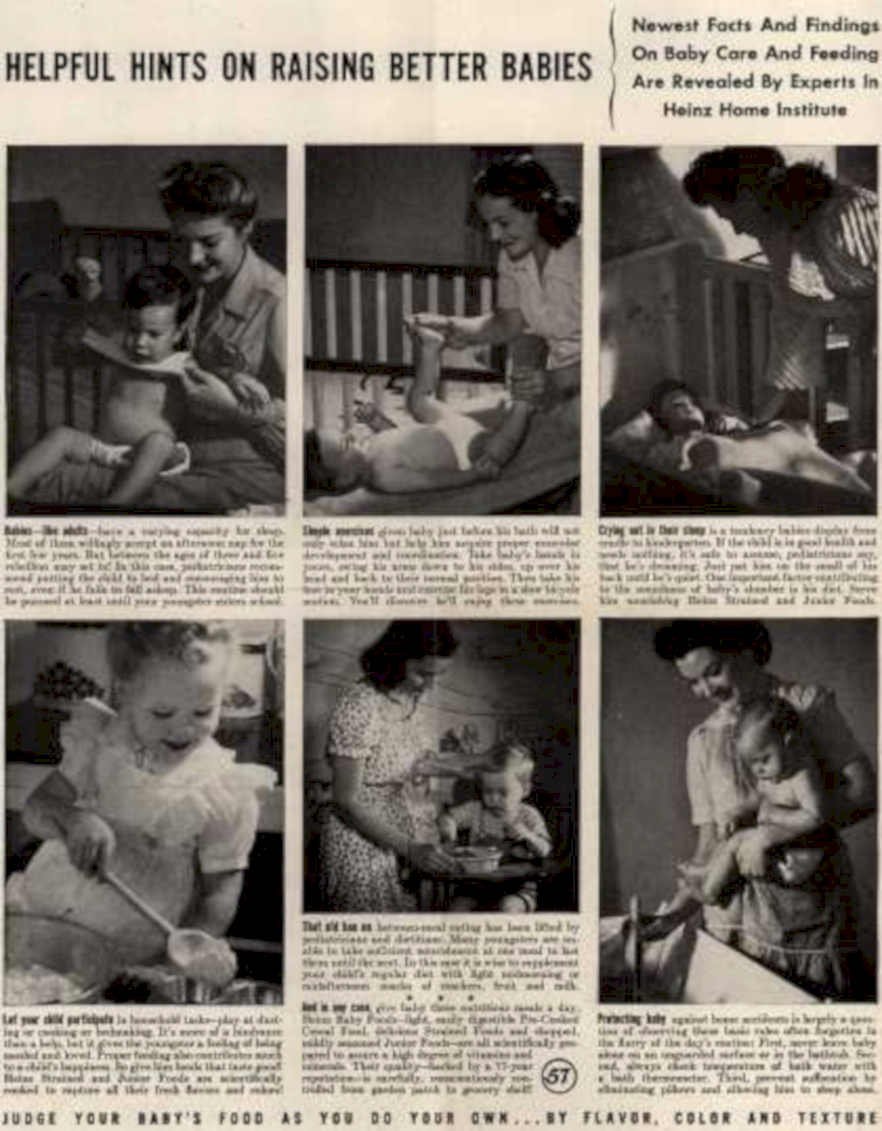 Baby Crib Hints Vintage Retro Advert Ads A4 Photo Print
