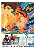 Baby Doll Cosmetics Vintage Retro Advert Poster A4 Photo Print