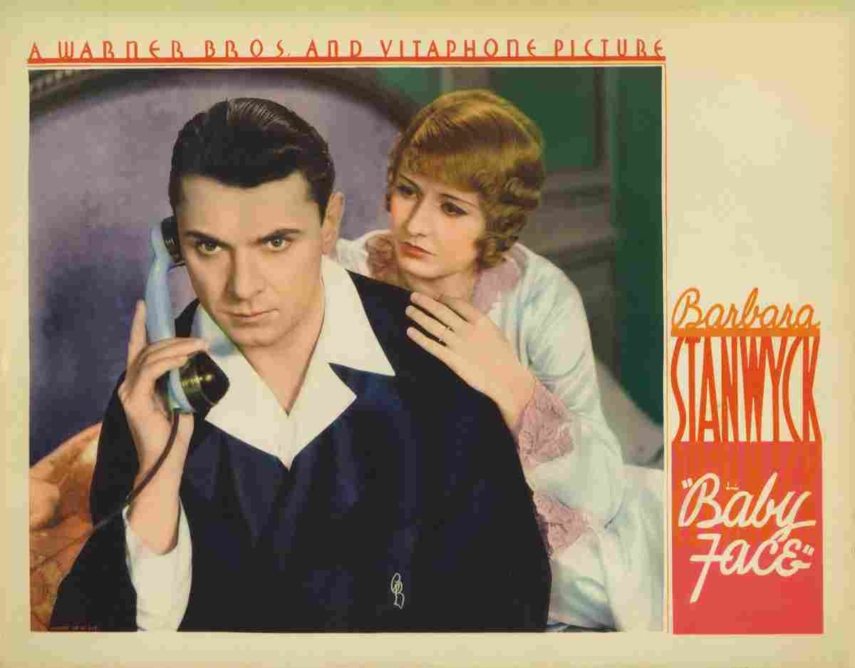 Baby Face 1933 03 film star poster A4 Photo Print