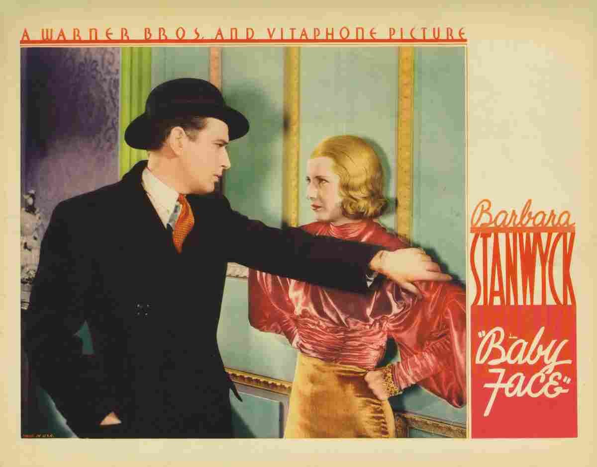 Baby Face 1933 05 film star poster A4 Photo Print