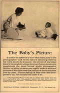 Baby Kodak Book Vintage Retro Advert Ads A4 Photo Print