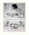 Baby Quilt Scottis Vintage Retro Advert Poster A4 Photo Print