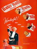 Baby Ruth Candy 1 Vintage Retro Advert Ads A4 Photo Print