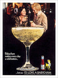 Babycham Advert 2 Vintage Retro Advert Poster A4 Photo Print