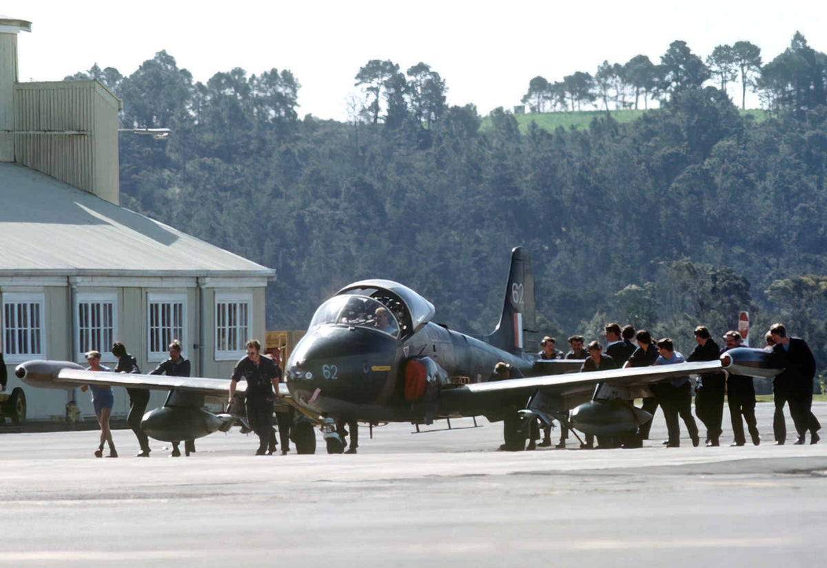 Bac Strikemaster 2 (2) Military A4 Photo Print