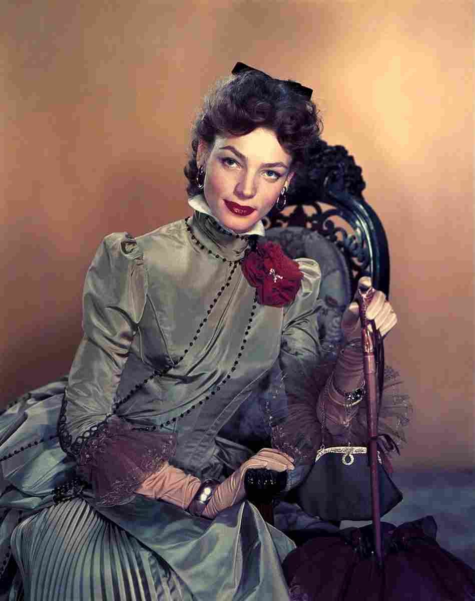 Bacall Lauren Bright Leaf 2 film star poster A4 Photo Print