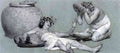 Bacchus and Silenus by Alma Tadema A4 Photo Print