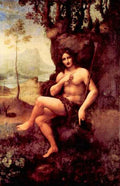 Bacchus by Da Vinci A4 Photo Print