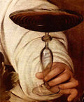 Bacchus detail 2 by Caravaggio A4 Photo Print