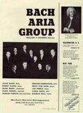 Bach Aria Ensemble Vintage Retro Advert Ads A4 Photo Print