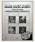 Bachman Turner Overdrive Vintage Retro Advert Poster A4 Photo Print 2