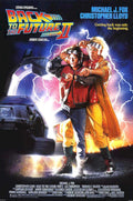Back Future Ii Vintage Retro Advert Poster A4 Photo Print