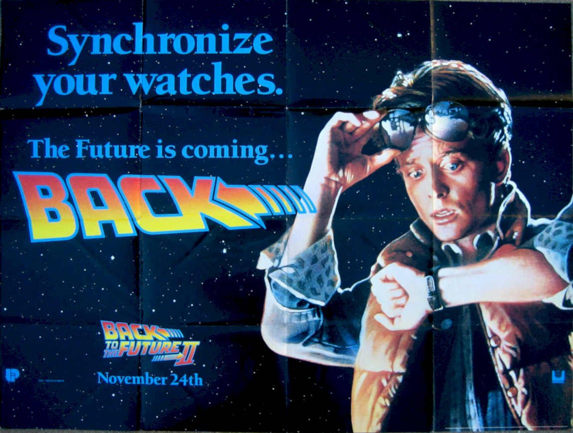 Back Future Nov24 Vintage Retro Advert Poster A4 Photo Print