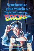 Back Future Poster Vintage Retro Advert Poster A4 Photo Print