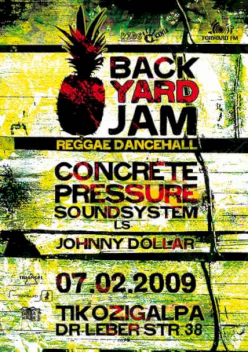 Back Yard Jam Vintage Retro Advert Ads A4 Photo Print