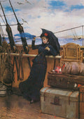 Bacon Henry The Departure 1879 Art A4 Photo Print