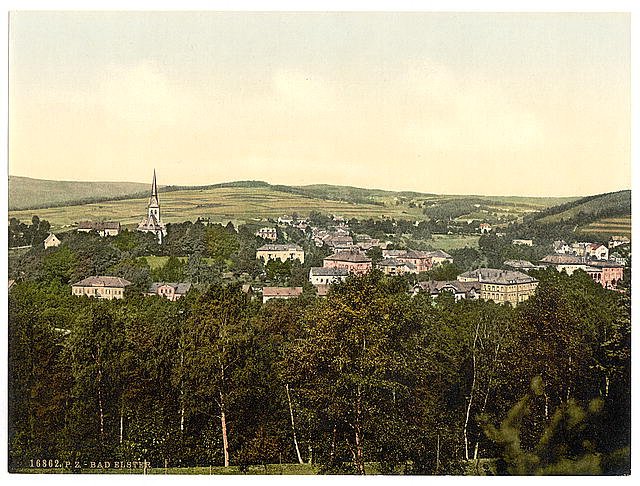 Bad Elster Saxony Vintage A4 Photo Print
