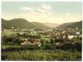 Bad Harzburg general view Hartz Vintage A4 Photo Print