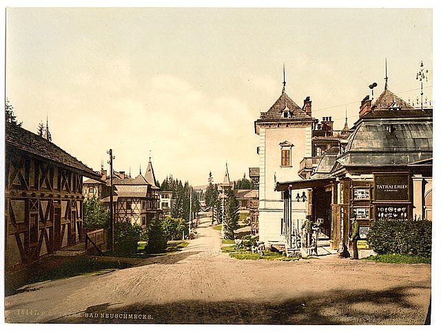 Bad Neu Schmecks Tatra Vintage A4 Photo Print
