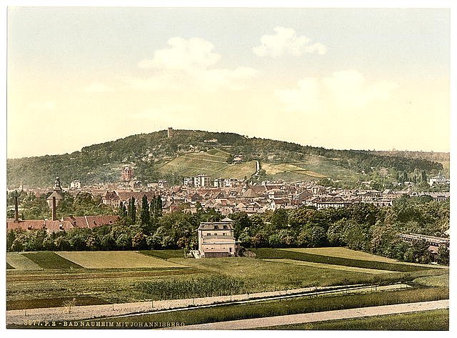 Bad Neuheim and Johannisberg Hesse Nassau Vintage A4 Photo Print