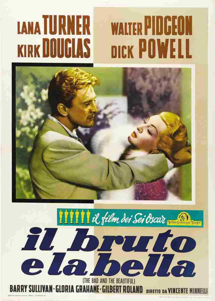 Bad and the Beautiful The 05 film star poster A4 Photo Print