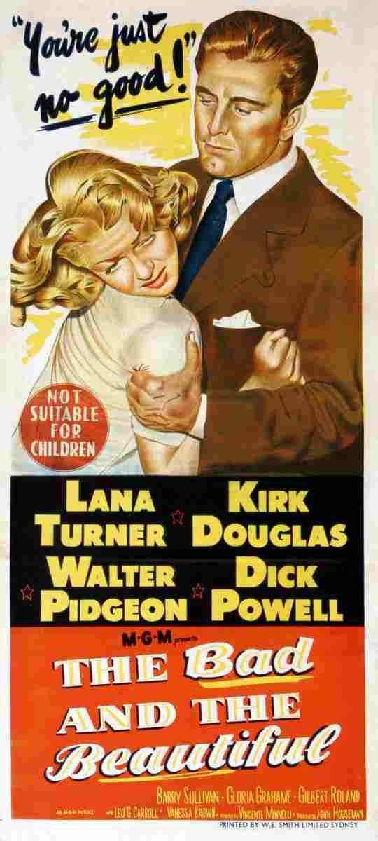 Bad and the Beautiful The 07 film star poster A4 Photo Print