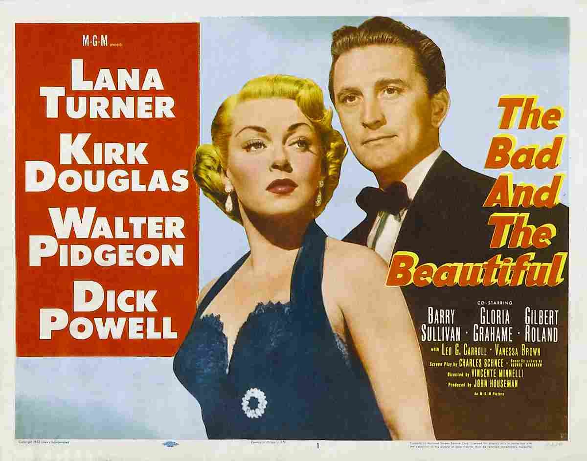 Bad and the Beautiful The 09 film star poster A4 Photo Print