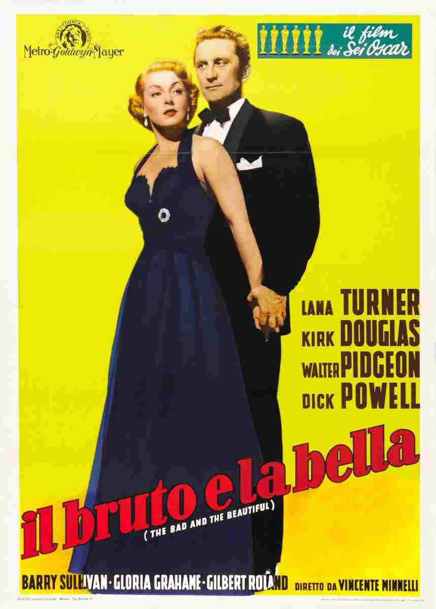 Bad and the Beautiful The 10 film star poster A4 Photo Print