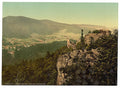 Baden Baden Das Alte Schloss Baden Vintage A4 Photo Print
