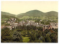 Baden Baden III Baden Vintage A4 Photo Print