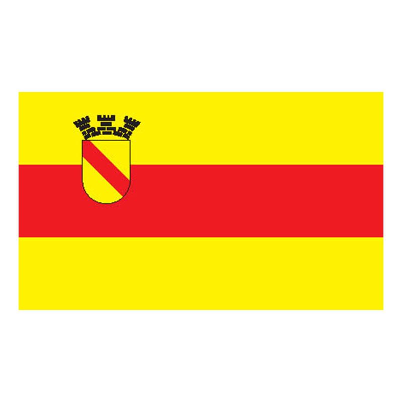 Badenbaden City Flag N5967 A4 Photo Print