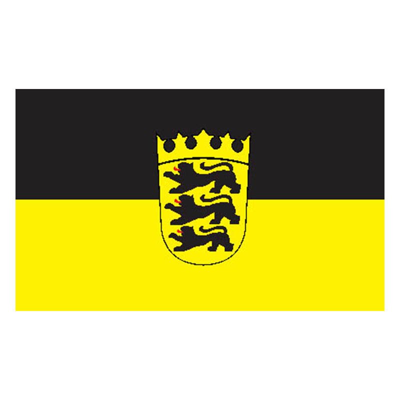 Badenvurtemberg Flag N1179 A4 Photo Print