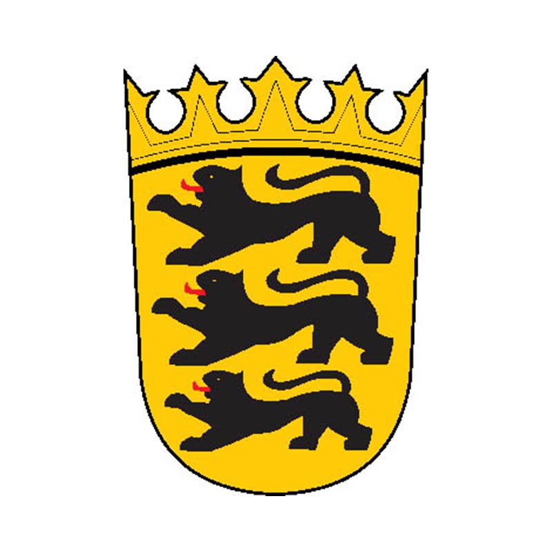Badenwurtemberg Coat Of Arms N1178 A4 Photo Print