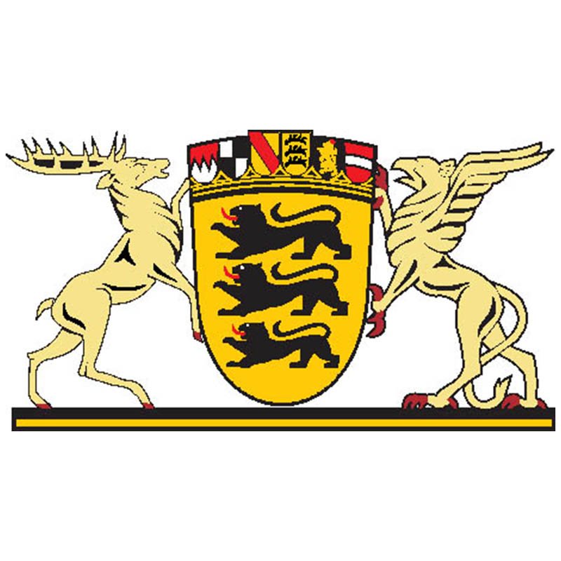 Badenwurtemberg Coat Of Arms N3748 A4 Photo Print