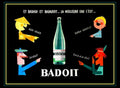 Badoit Water Figures Vintage Retro Advert Poster A4 Photo Print