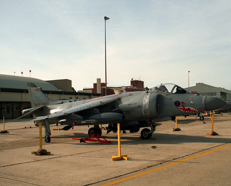 Bae Sea Harrier 10 Military A4 Photo Print